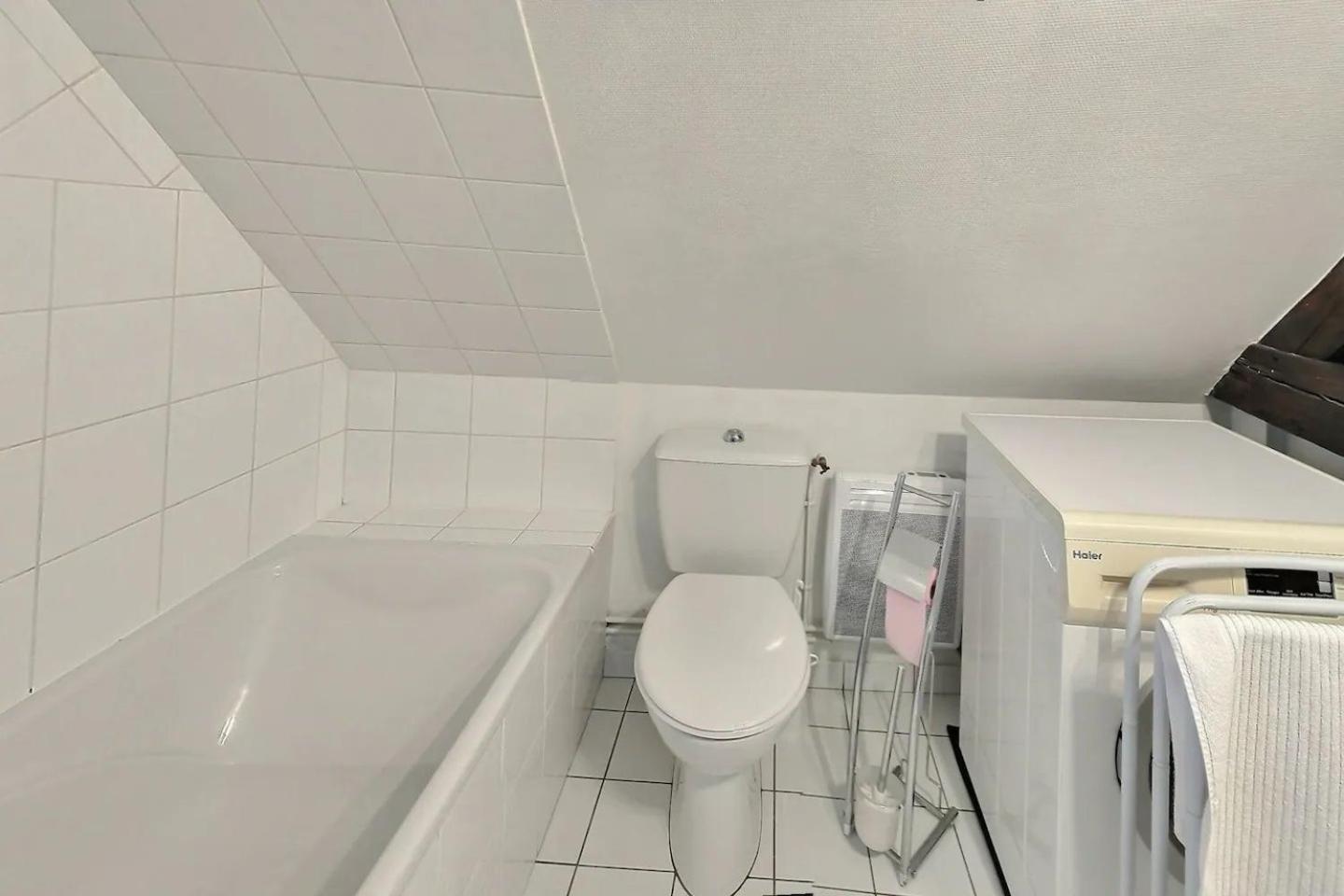 Le Travel - Appartement Equipe Proche Centre Et Yschools Troyes Eksteriør billede